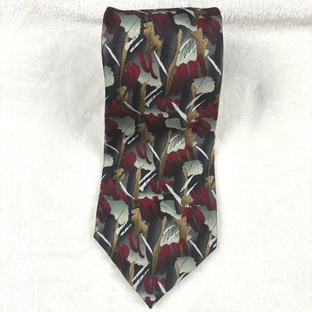 J. Garcia Oak Tree 10th Anniversary Limited Edition #49/1000 Silk Necktie Luxury